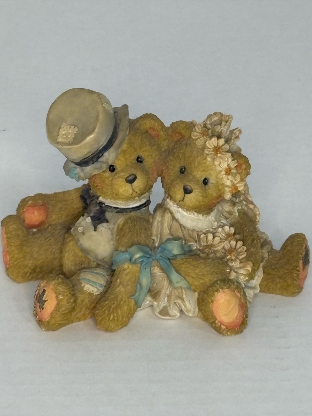 Cherished Teddies Robbie & Rachael Wedding Bears Love Bears All Things Figurine